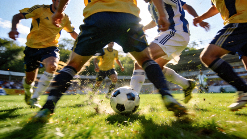 世界杯比分网官方标志 - 一个带有足球图案和FIFA字样的盾牌图标